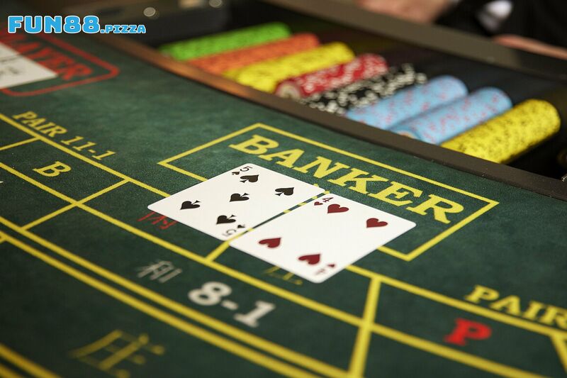 Baccarat Fun88 — RTP 98.94%, Luật Chơi & Chiến Thuật Thắng 2 Cách chơi baccarat Fun88 siêu hay - Đặt cược ngược theo chiều gió