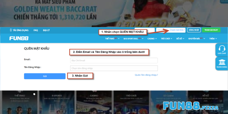 Cách Lấy Lại Tài Khoản Fun88 — Bị Khóa, Quên SĐT/Email, Xác Minh CCCD 1 Hướng Dẫn Cách Lấy Lại Tài Khoản Của Fun88 Trong Vòng 30 Giây
