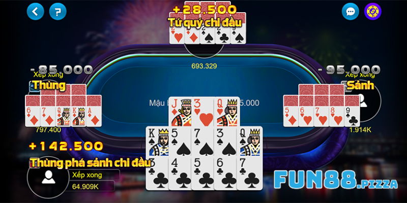 Mậu Binh Fun88 — Luật Binh Xập Xám, Xếp 3 Chi & Tránh Binh Lủng 2 Các thuật ngữ thường gặp trong trò chơi đánh bài Mậu Binh